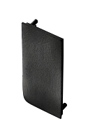 Заглушка закрытая для L-профиля VELLO левая, черная — купить оптом и в розницу в интернет магазине GTV-Meridian.
